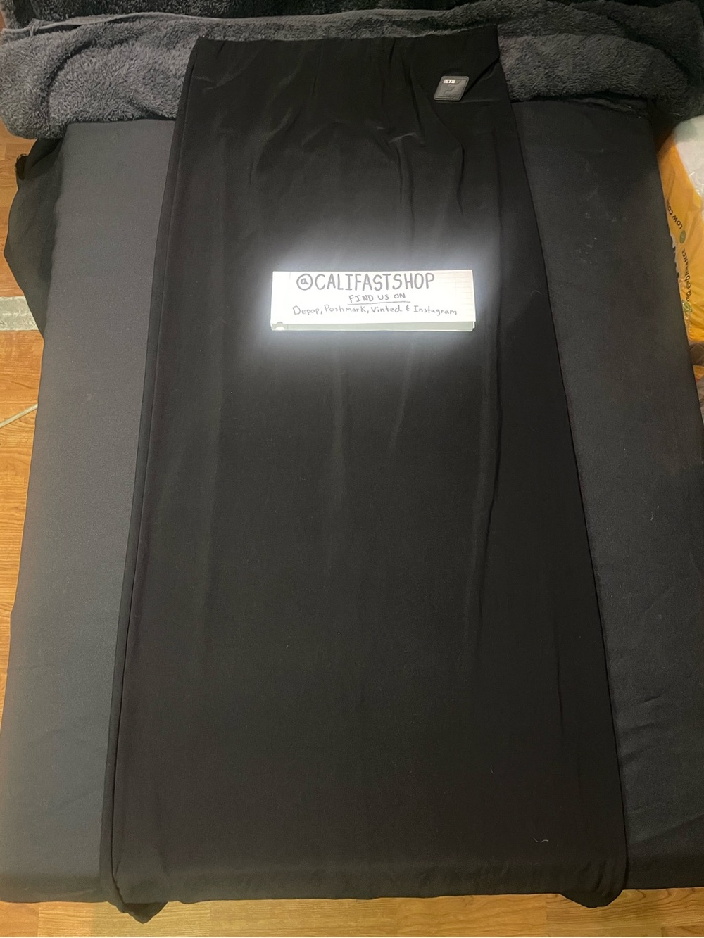 Black Maxi Skirt – Classic High-Waist Stretch Maxi